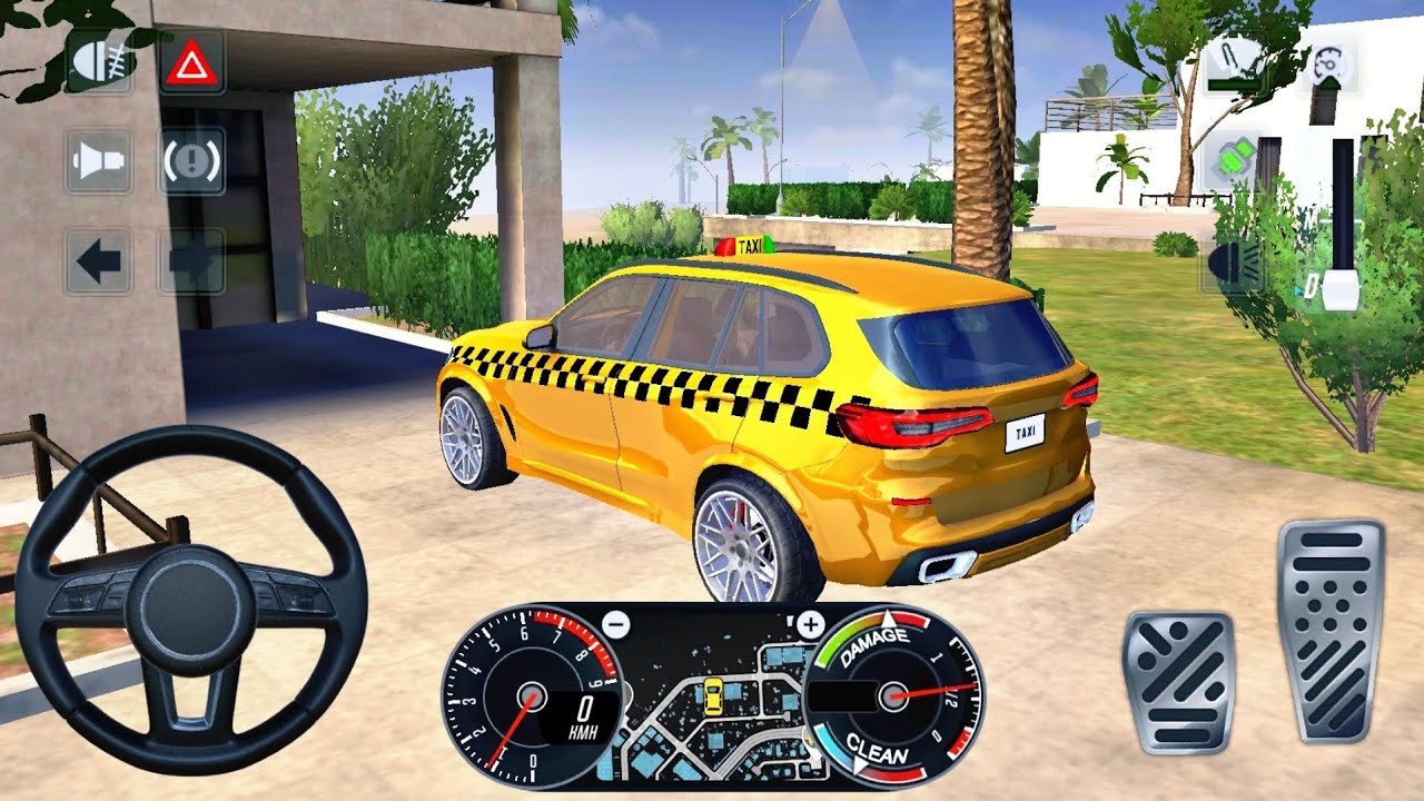 2026 BMW X6 4x4 SUV Uber Simulator - Taxi Android VIP Car Simulator - Android Gameplay