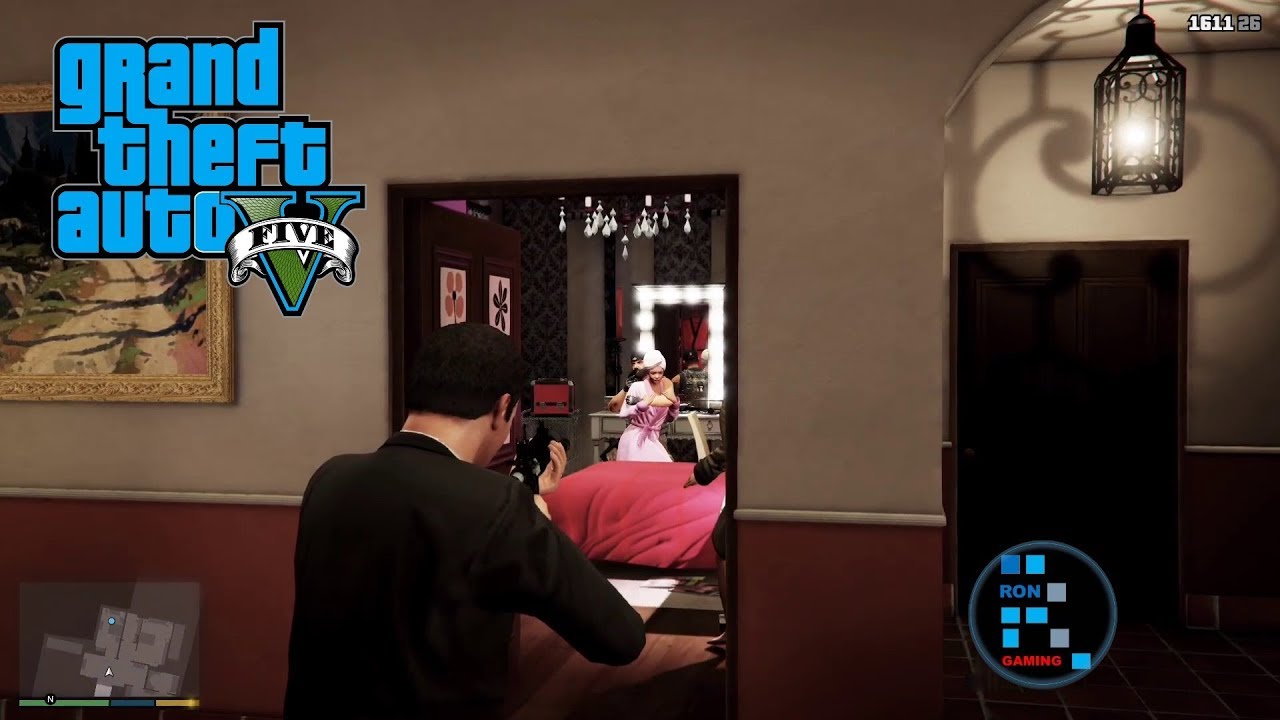 GRAND THEFT AUTO V | FUNNY GAMEPLAY SAVING LAMAR & MICHAEL'S FAMILY GOT KIDNAPPED
