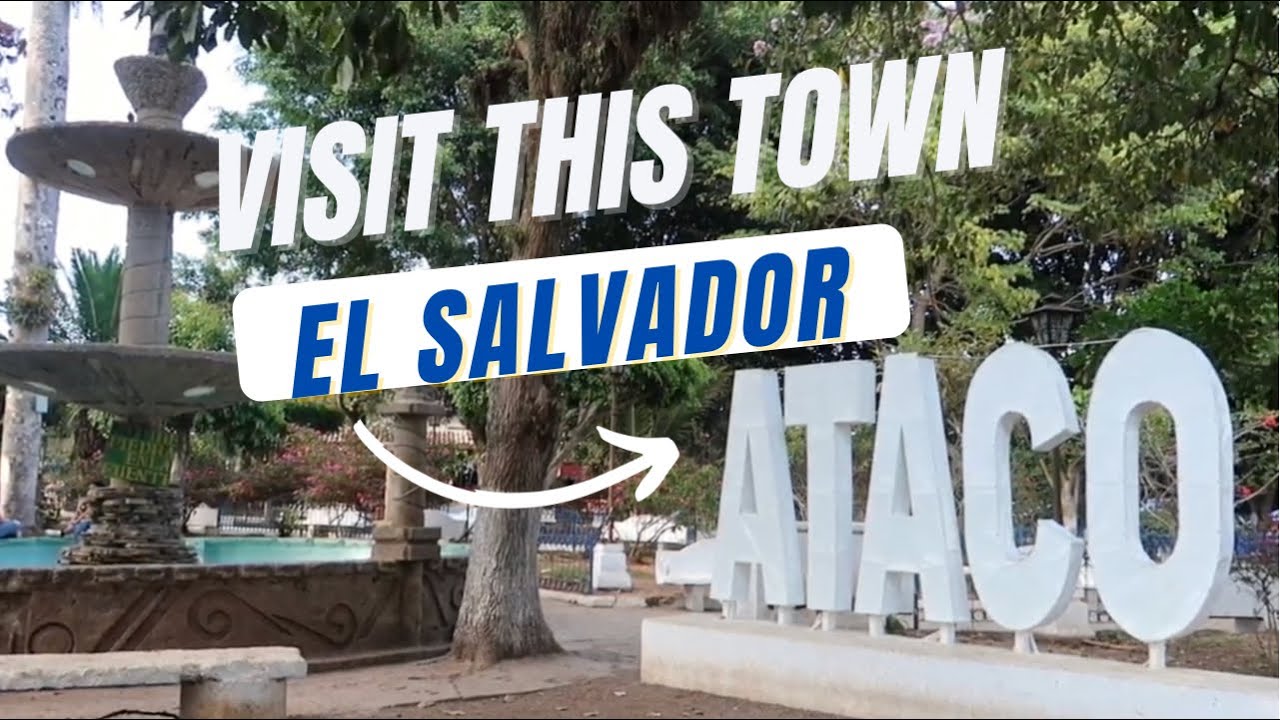WALKING TOUR of ATACO in El Salvador! 🇸🇻