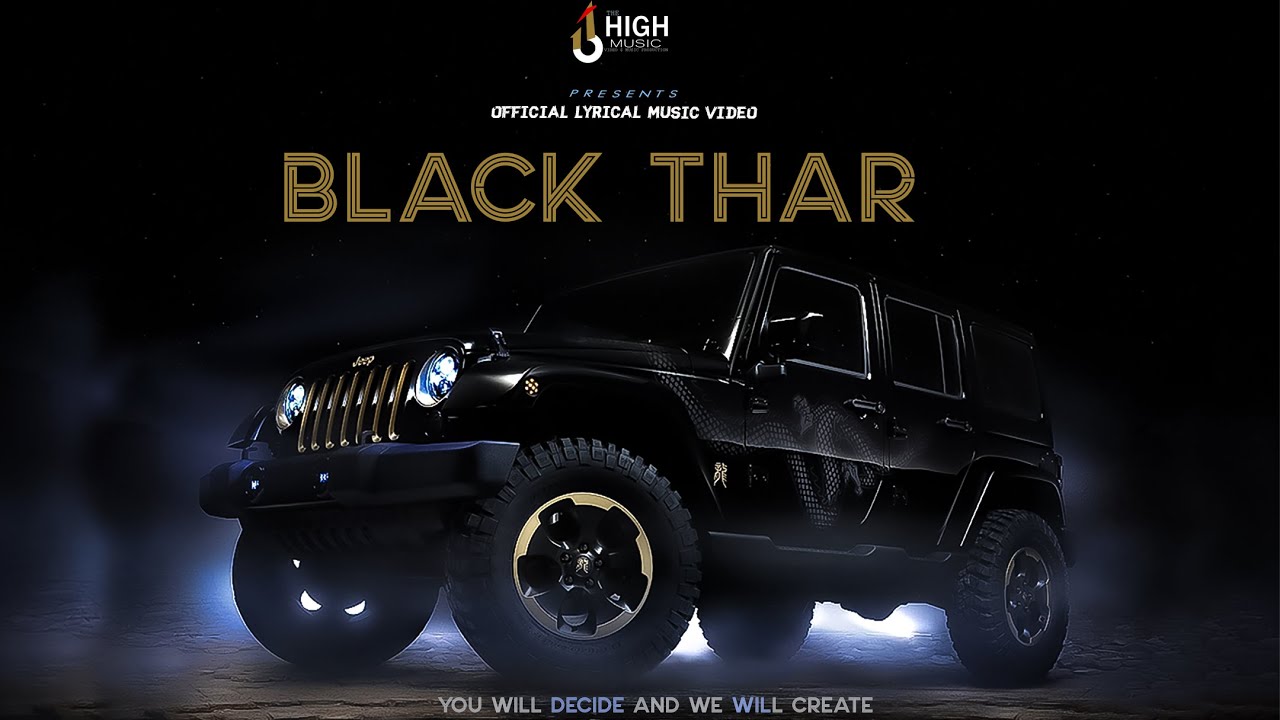 Black Thar | Shekhar Meena | Pc Meena | Latest Lyrical Music Video 2022 | The High Music