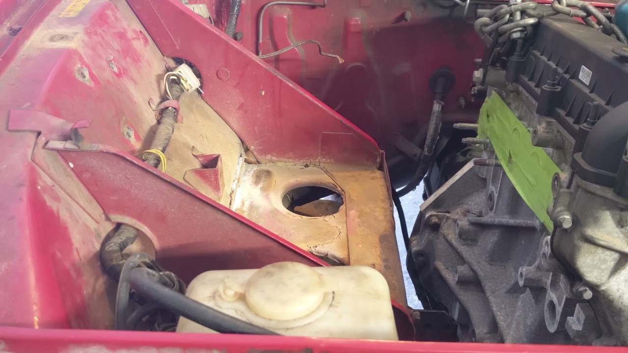 Duratec Swapping The Courier Pt.3 Starting The Engine Mounts