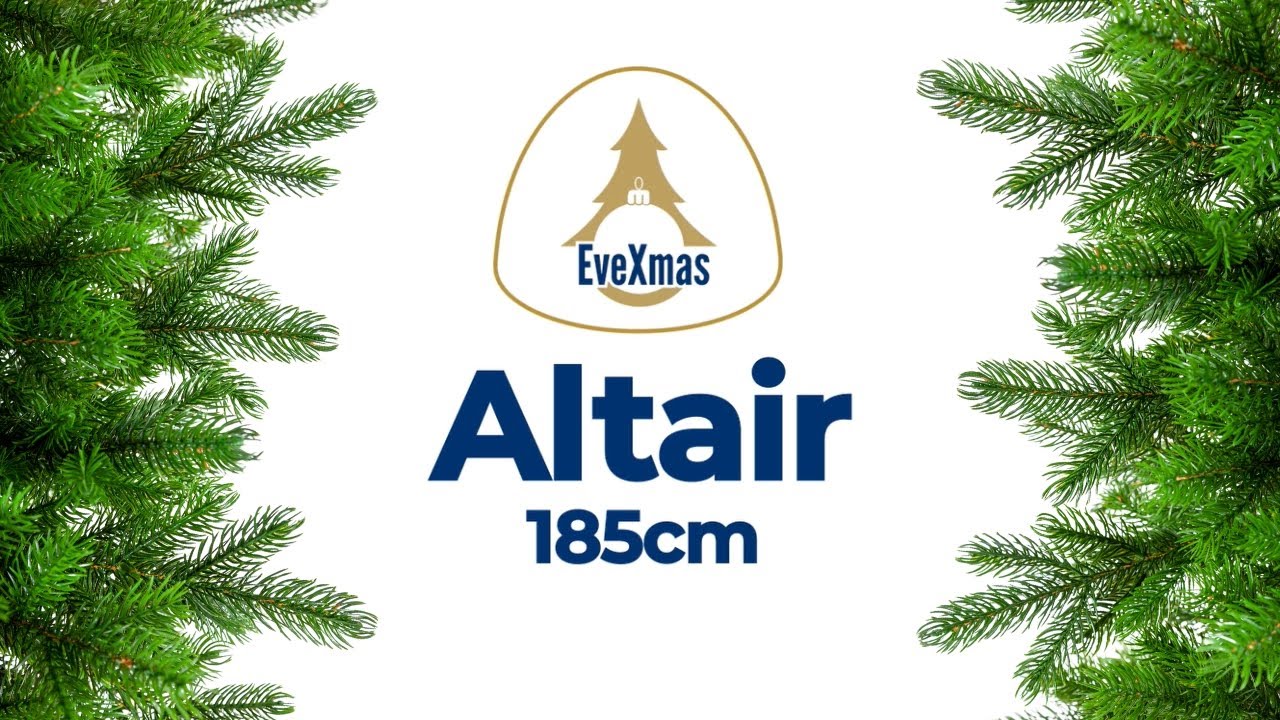 Video instructions for assembling an artificial Christmas tree Altair 185cm