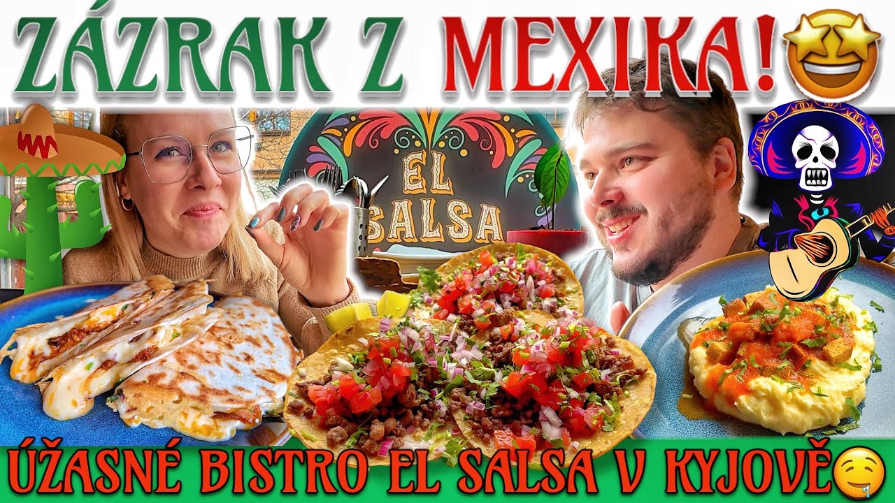 TAKOVOU ÚŽASNOU CHÁLKU OD MEXIČANA JSEM JEŠTĚ NEMĚL!🤩TO MUSÍTE OCHUTNAT!🤤BISTRO EL SALSA KYJOV🇲🇽