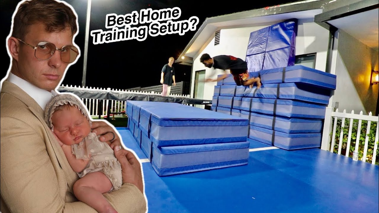 PashaTheBoss's Home Trampoline Park
