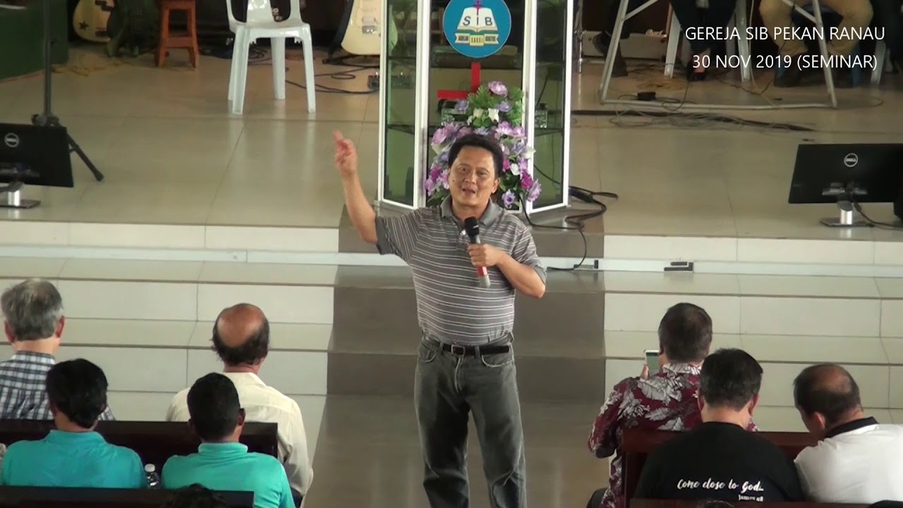 SEMINAR ROHANI DAERAH RANAU, HARI KEDUA (PDT DAUD TONY)