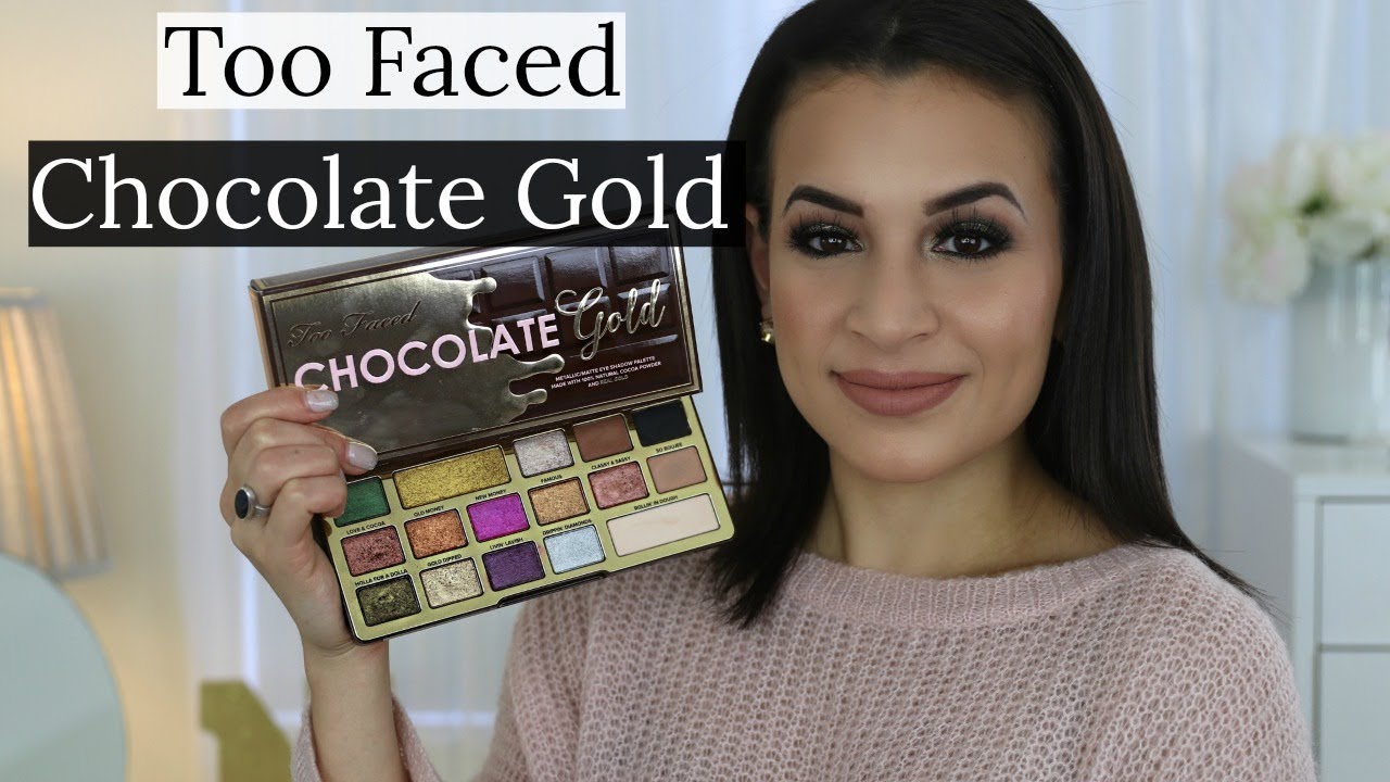 Too Faced Chocolate Gold Palette | Review and Tutorial