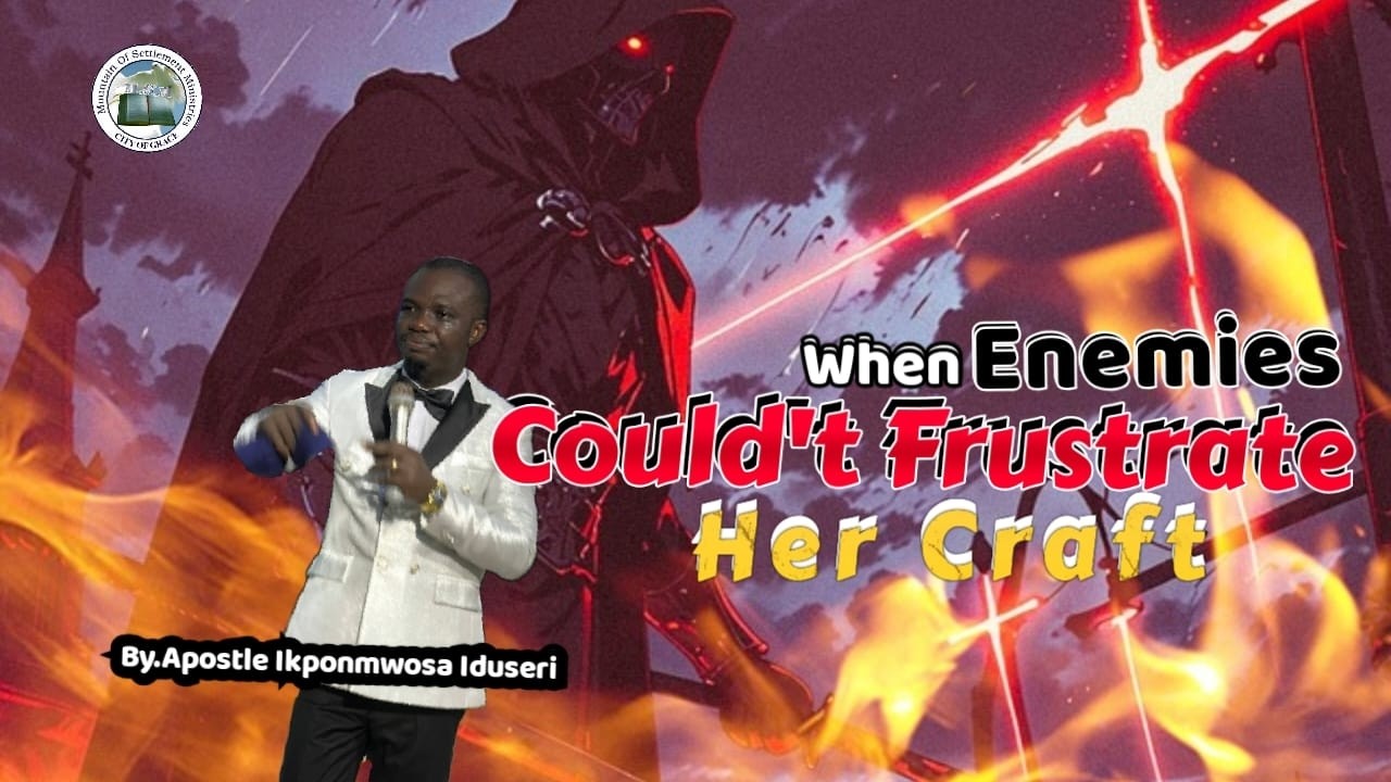 WHEN ENEMIES COULD'T FRUSTRATE HER CRAFT