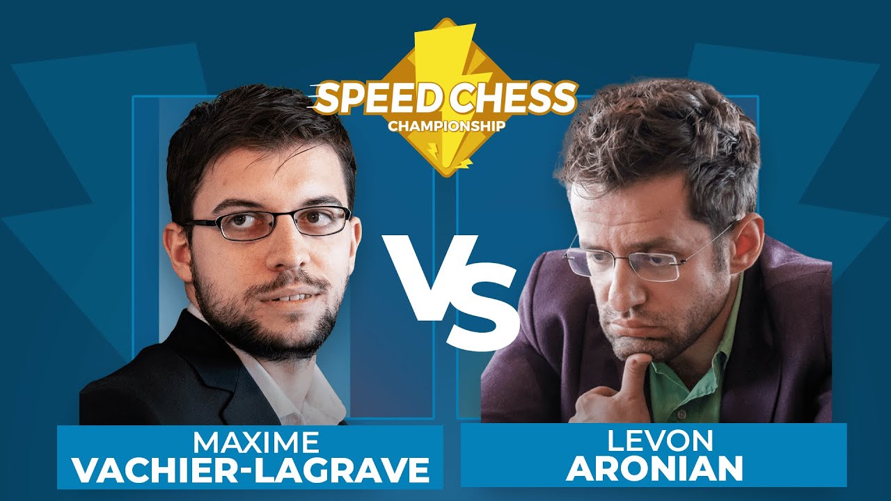 Maxime Vachier-Lagrave vs Levon Aronian | Speed Chess Championship