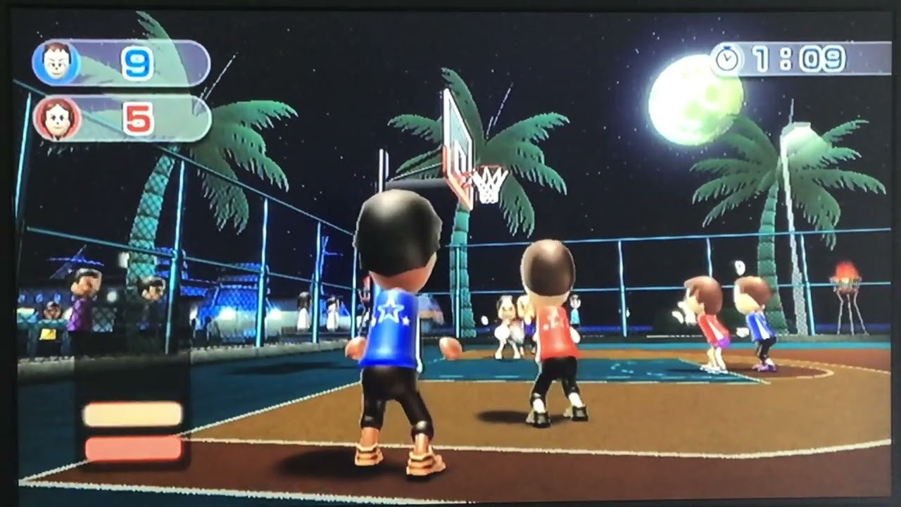 Wii Sports Resort Series: Basketball Pickup Game (Gio vs. Giovanna) MAY THE 4TH SPECIAL