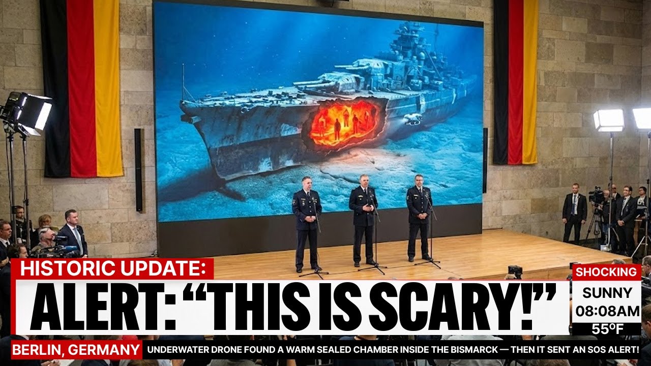 Underwater Drone Found a Warm Sealed Chamber Inside the Bismarck &mdash; Then It Sent an SOS Alert!