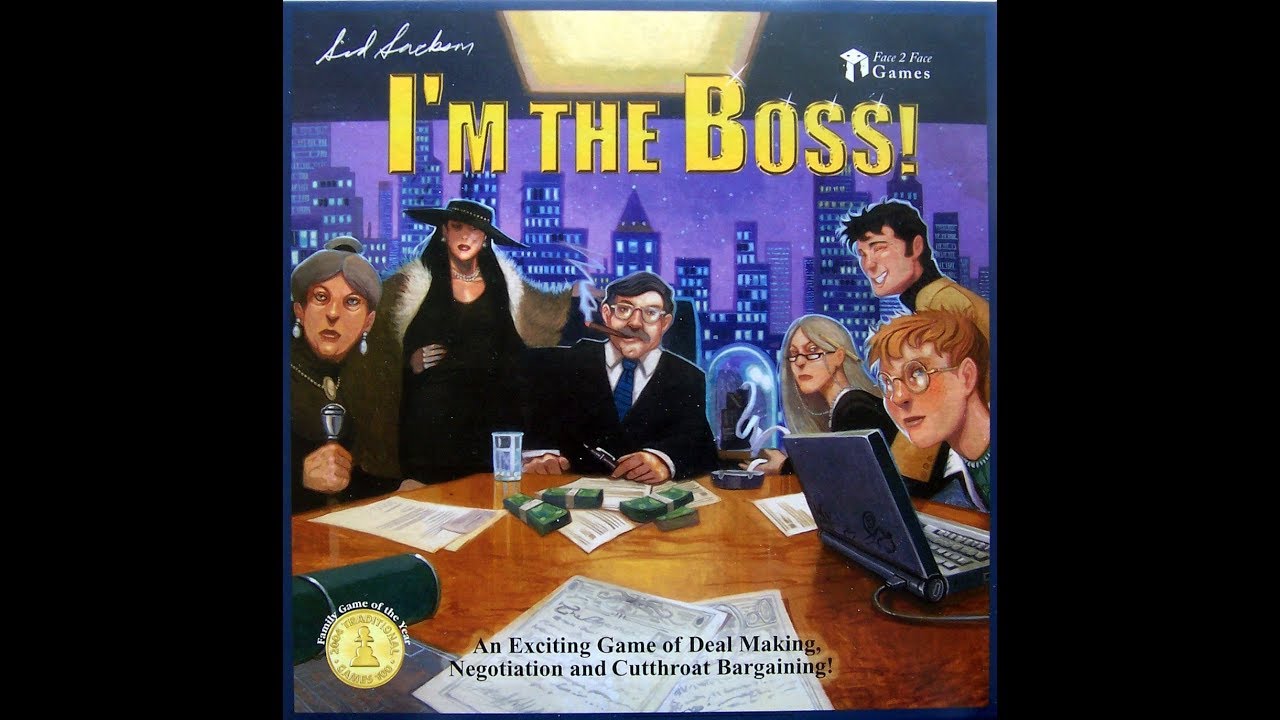 【汤米酱】Board Game 桌游教学083 I'm the Boss! Review 我是大老板 介绍