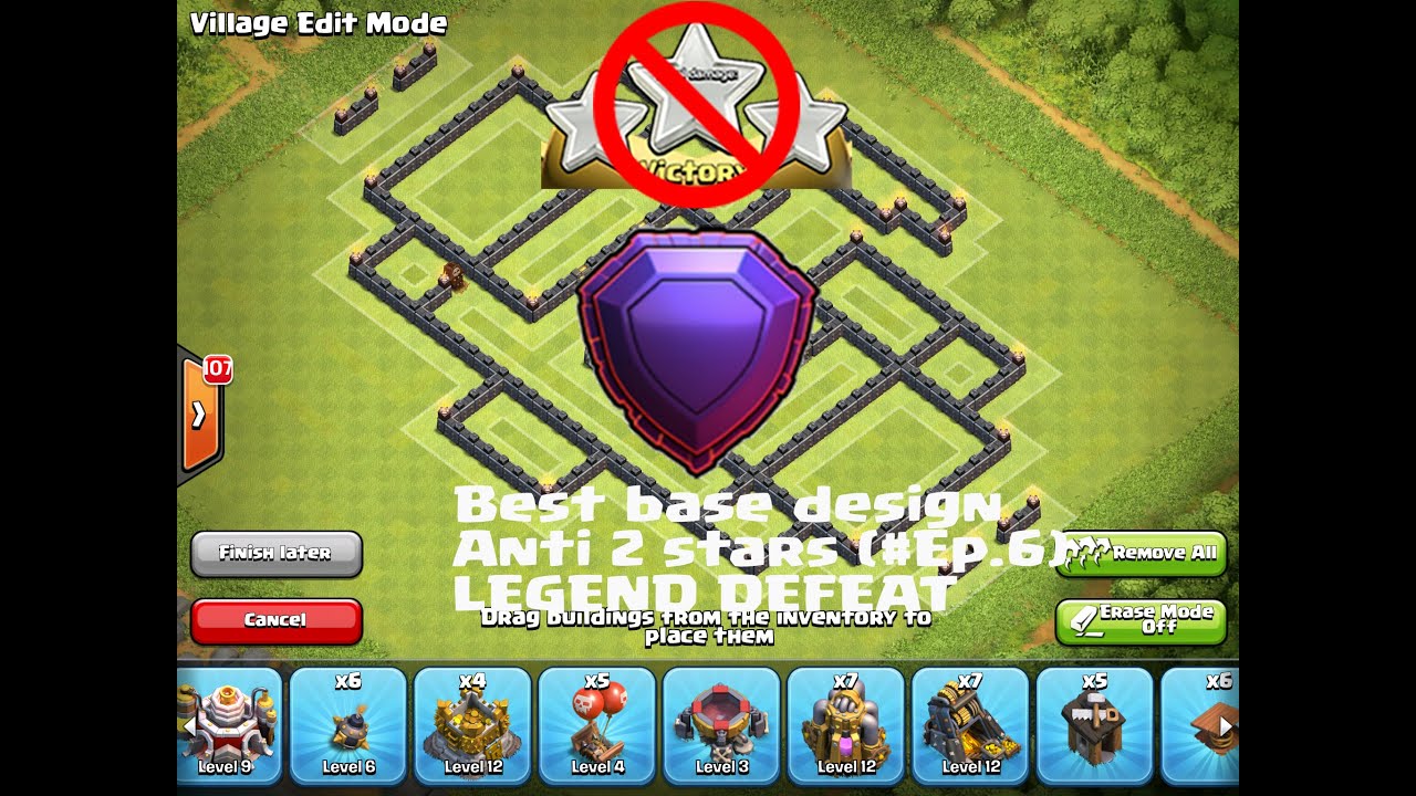 COC - LEGEND DEFEAT Best  Th11 Base! [Build + Replay] Anti 2 stars GOVAHOWI WARCLAN/TROOPY(#Ep.6)