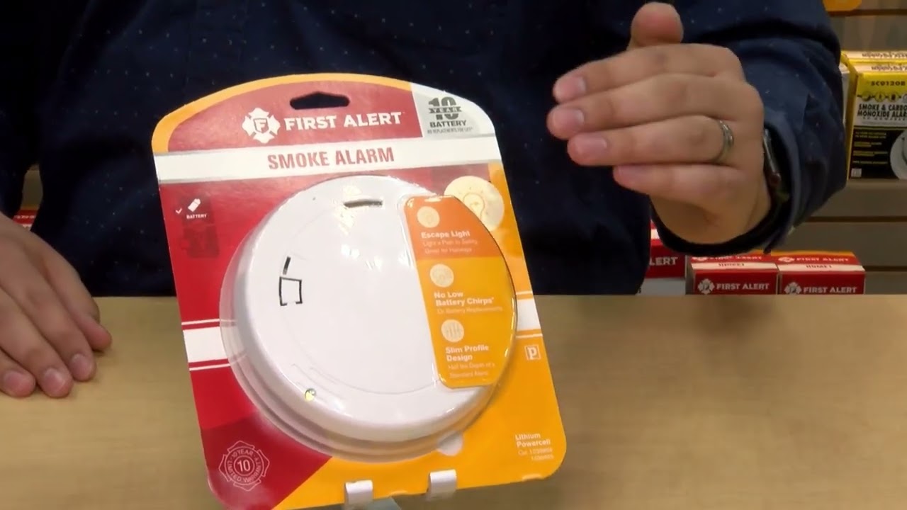 First Alert 10 year Sealed Battery Smoke Alarm with Emergency Light at Do it Best