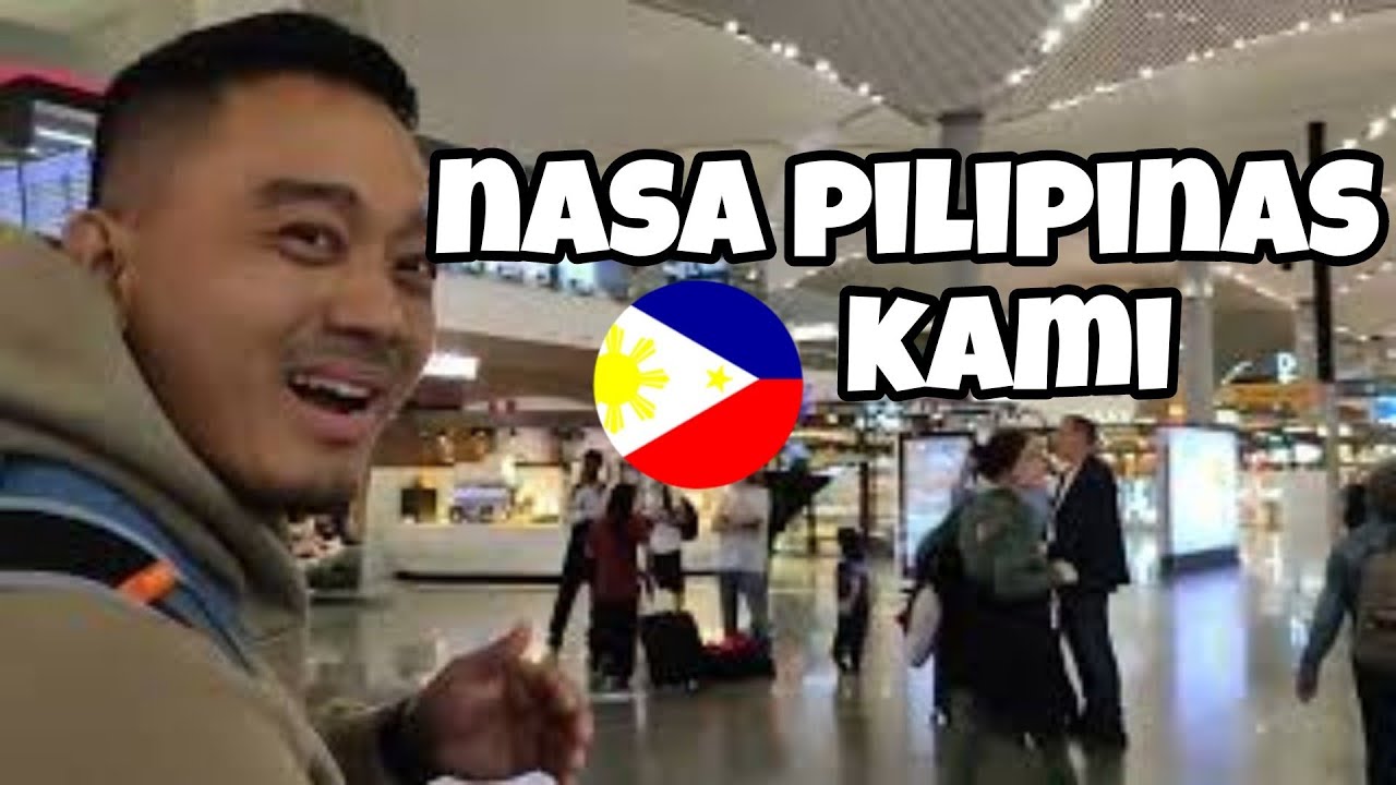 PINAS VLOG/  NASA PILIPINAS NA KAMI ‼️MEDYO NAGKA PROBLEMA LANG NG KONTI SA NAIA TERMINAL 3