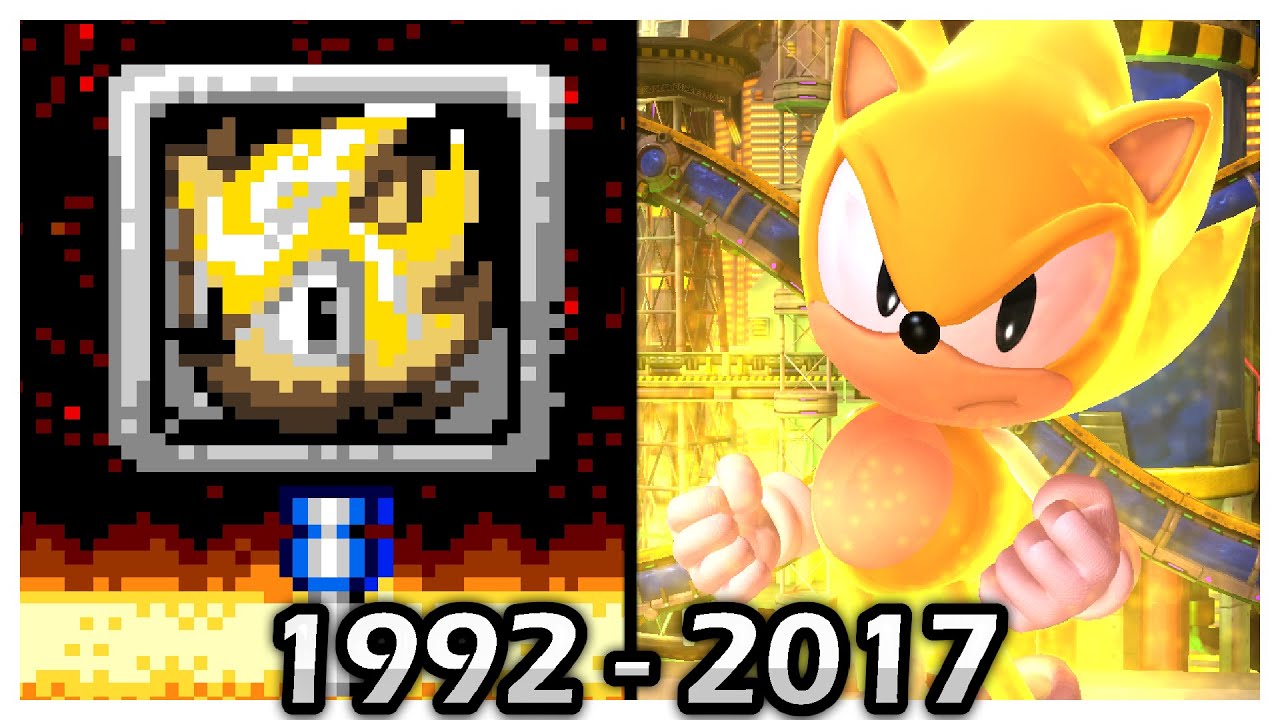 Evolution of Classic Super Sonic (1992 - 2017)