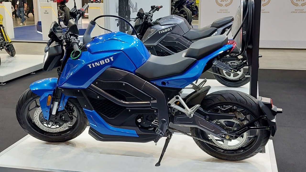 Tinbot electric motorcycle RS1 35kw 1η παρουσίαση έκθεση EICMA FIERA DI MILANO