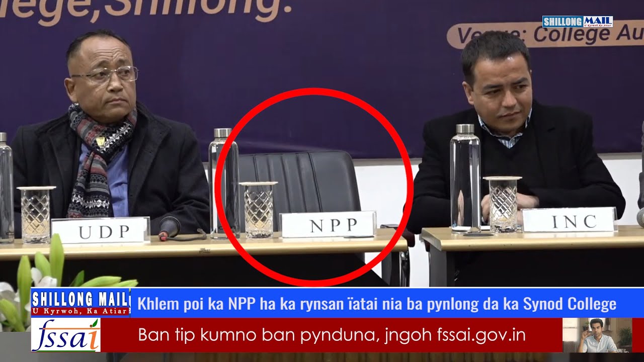 Khlem poi ka NPP ha ka rynsan ïatai nia ba pynlong da ka Synod College