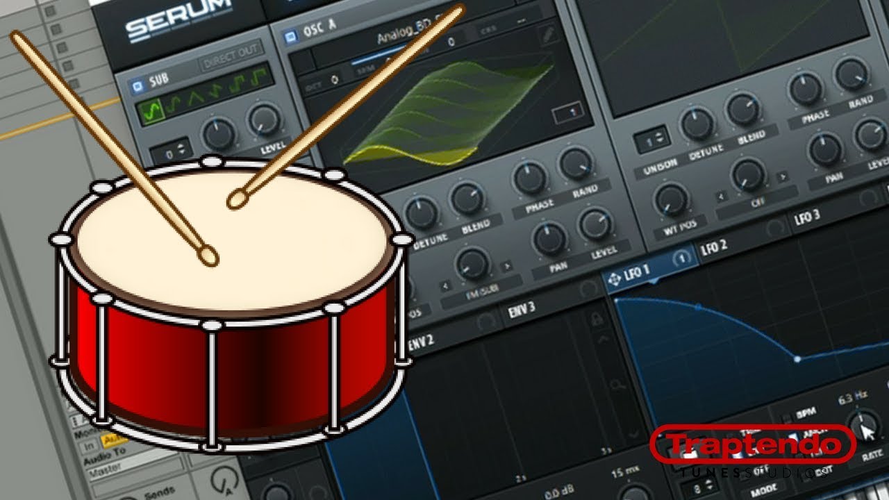🥁How To Make A Trap Snare | Under 5min | Serum Tutorial