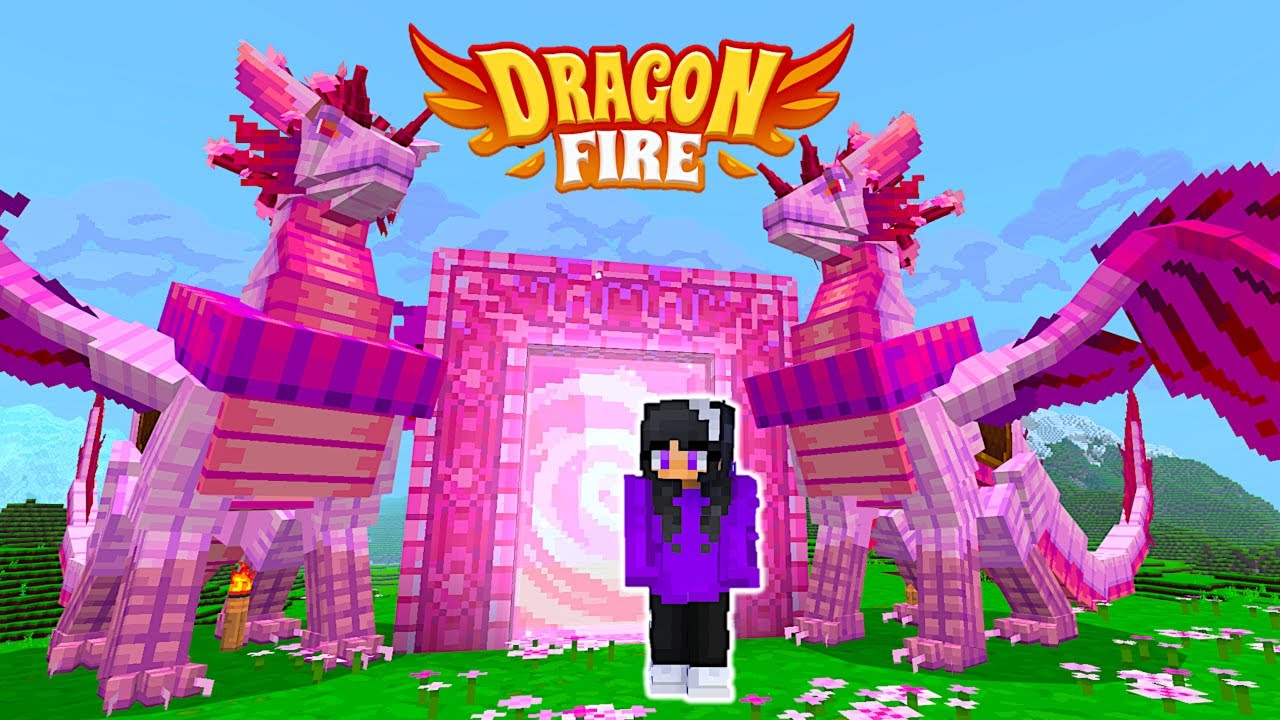Мой Dragonfire 06: РОЗОВЫЕ порталы, лепестки и ДРАКОНЫ