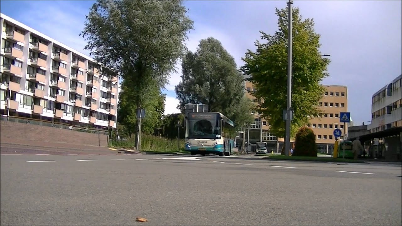 Drie types Arriva bussen te Dordrecht Centrum