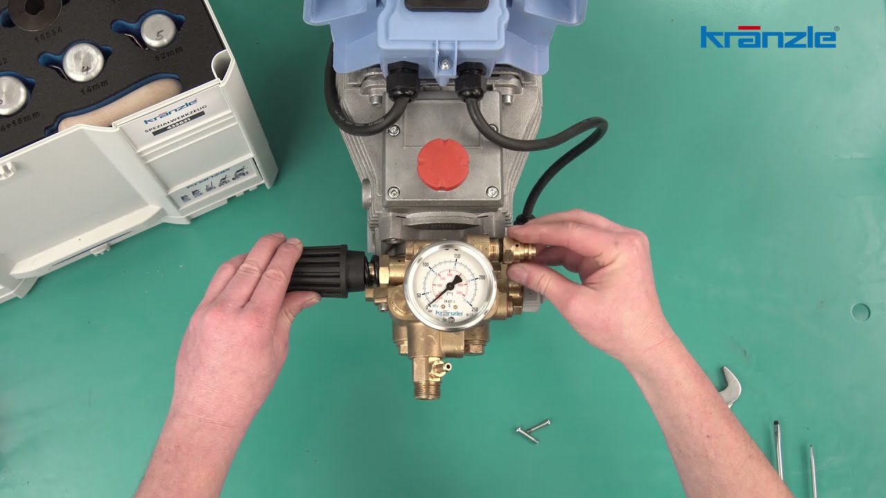Motor Totalstop Schaltmechanik ersetzen | KRÄNZLE Hochdruckreiniger