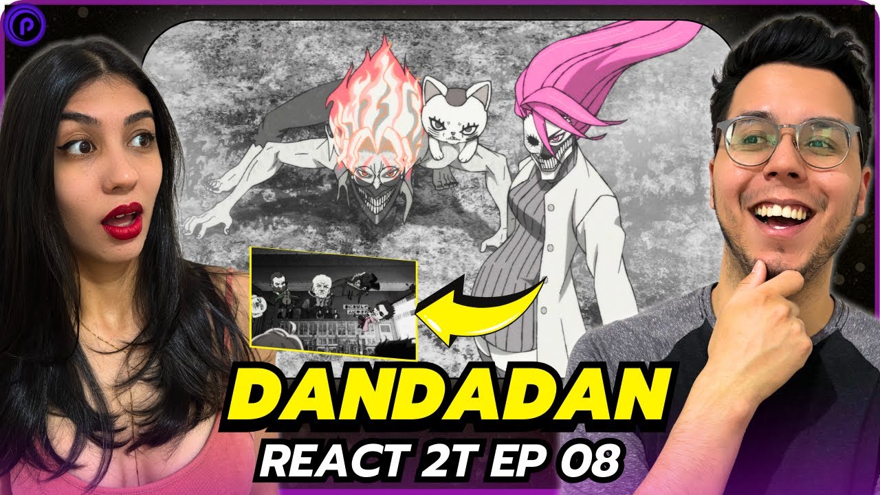OKARUN E AIRA! QUE LOUCURA É ESSA? | REACT DANDADAN 2T EP 08 DUBLADO