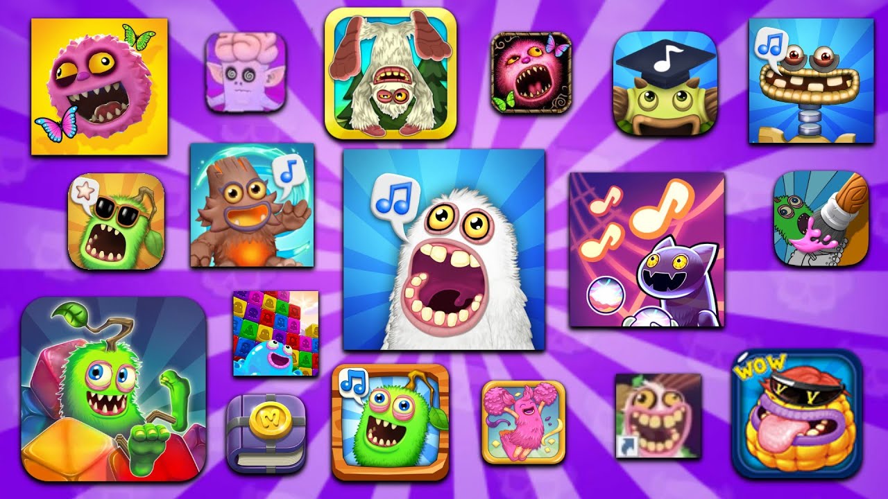 Все игры серии My Singing Monsters | My Singing Monsters