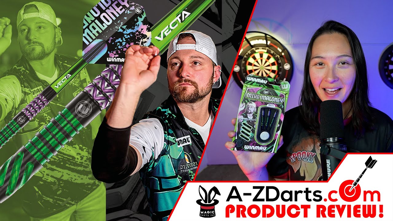 Дартс Майка Мэлони от Winmau | Мягкий наконечник 20 г | Обзор продукта