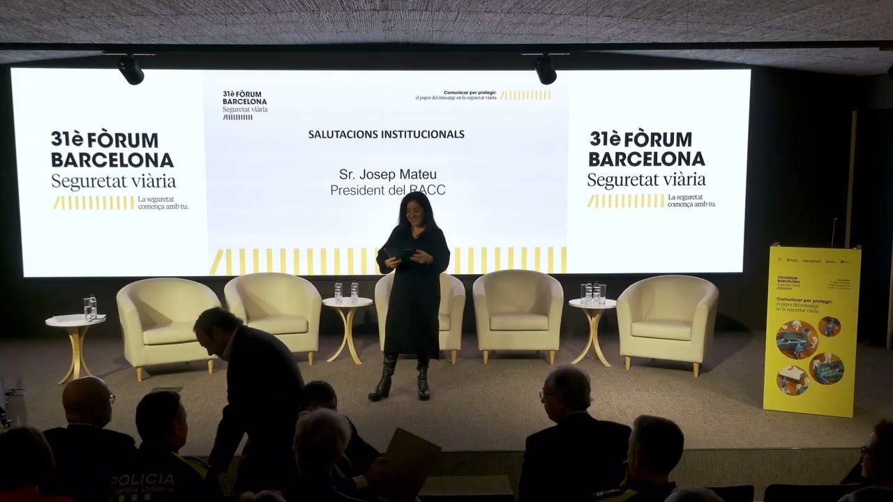 31è Fòrum Barcelona de Seguretat Viària.