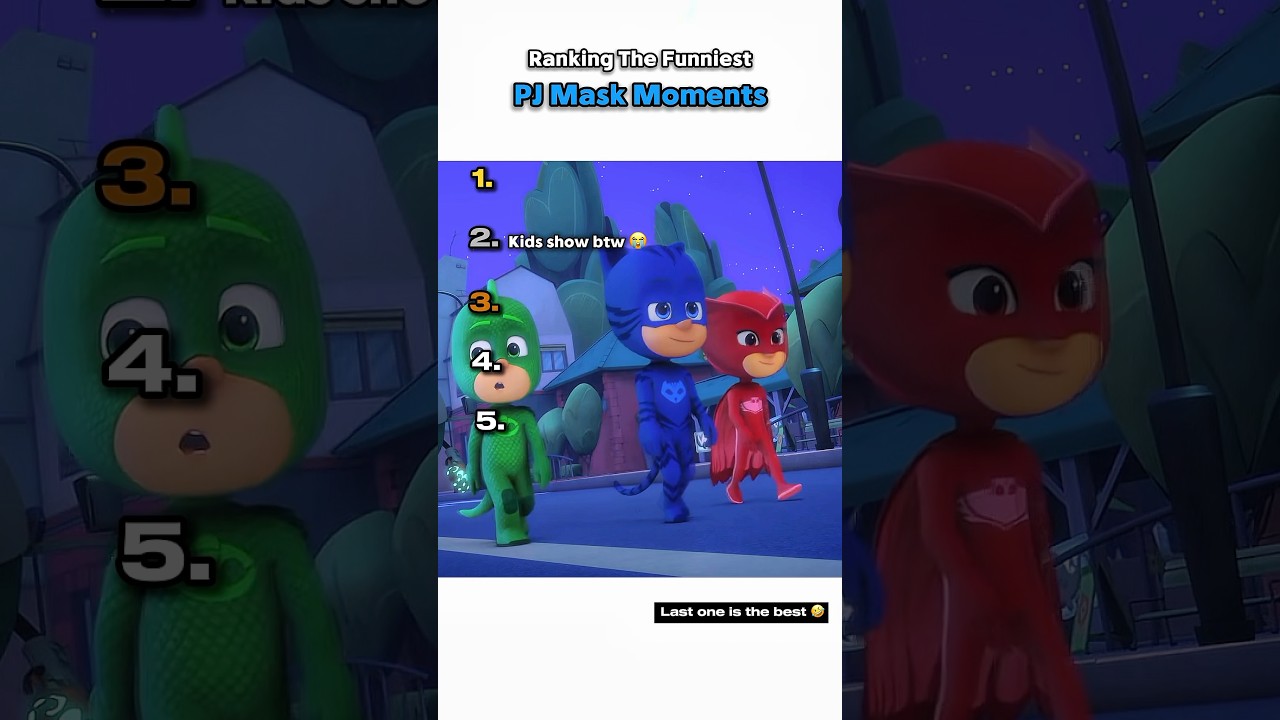 Ranking The Funniest PJ Mask Moments 😭🙏