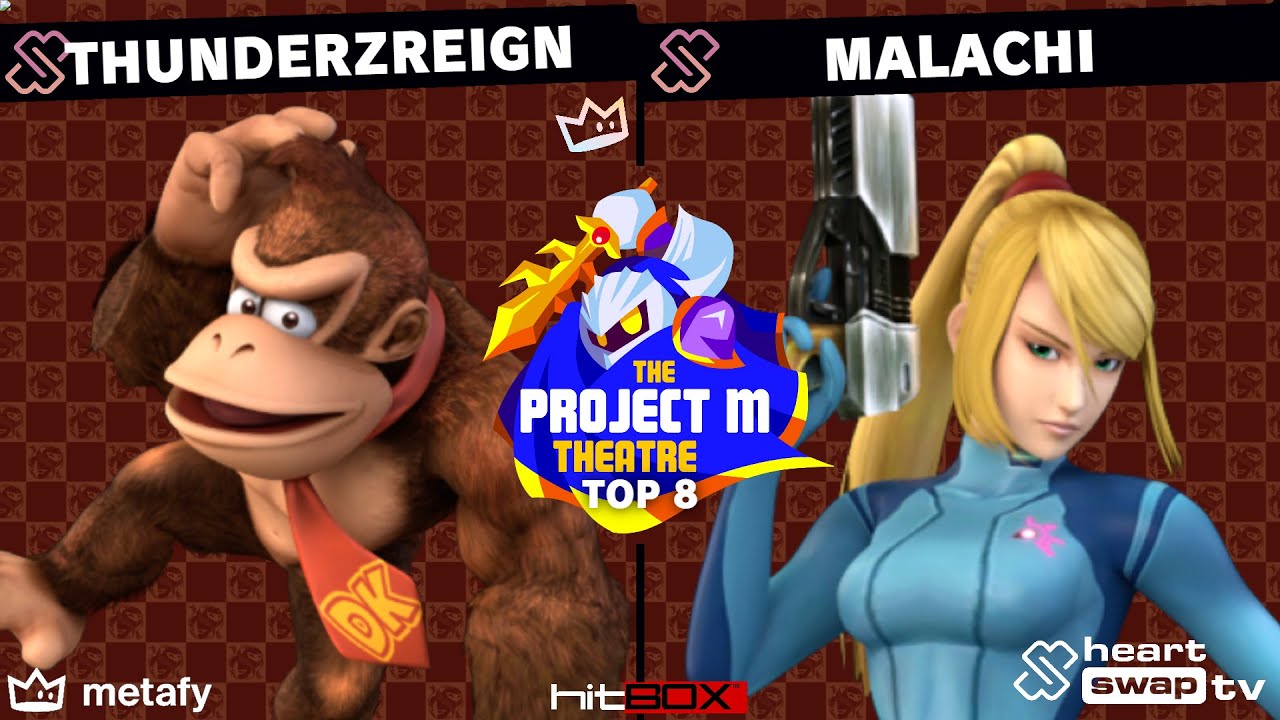 Project M Theatre - ThundeRzReign (Donkey Kong) Vs. Malachi (Zero Suit Samus) - Losers Quarters