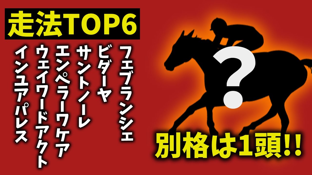 【根岸ステークス2026】走法TOP6｜1頭だけ“別格”　理由がヤバすぎた【競馬予想】