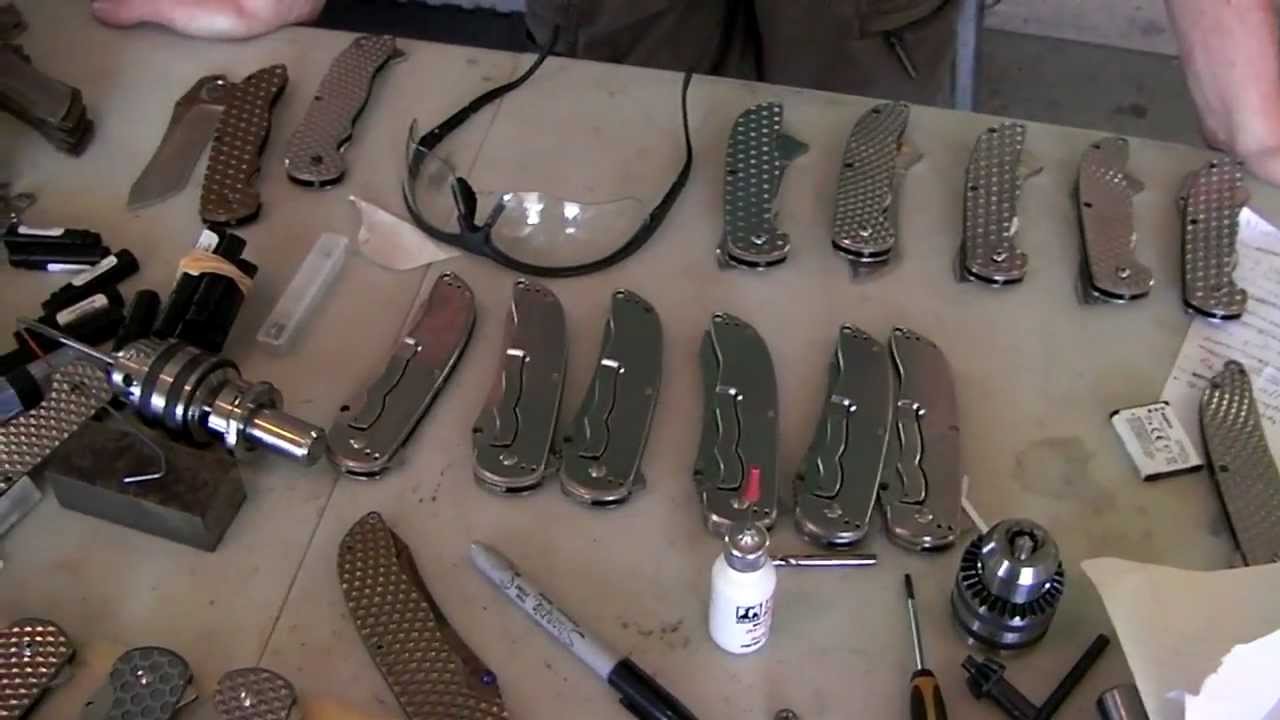 Knifemaking Tuesdays Week 37 - lock angle, custom stop pin, rants