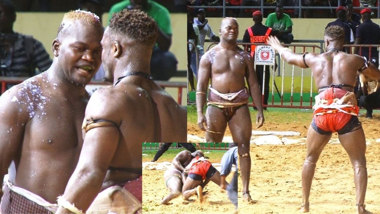 Grand Combat Kaw Gourdin surprend Baye Mandiaye 2,fin de la saison