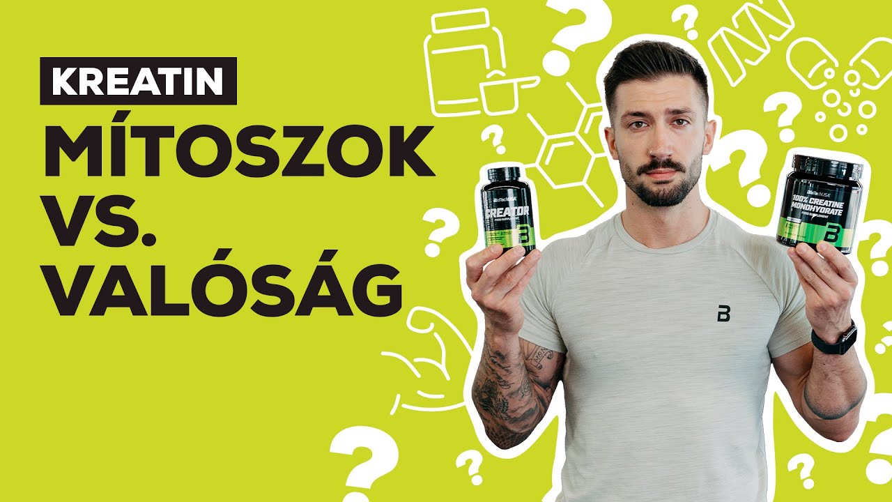 Legdurvább mítoszok és tévhitek a kreatinról 💡💪 | BioTechUSA
