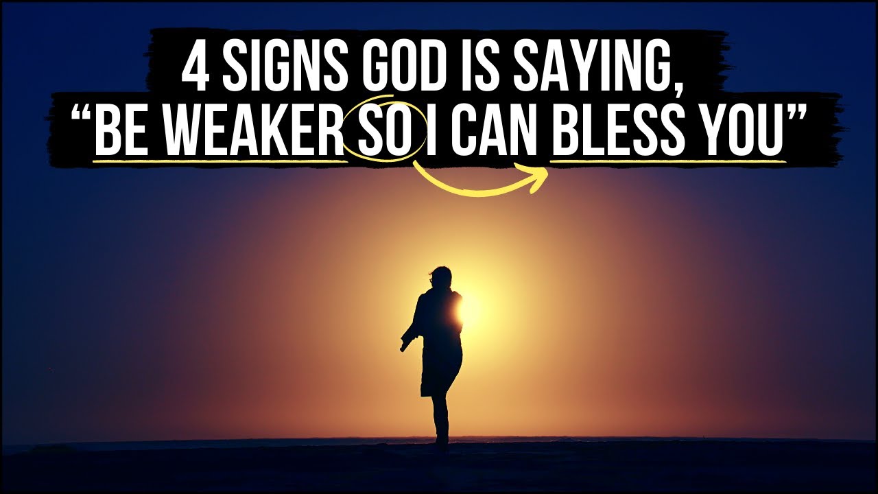 If You Need a Victory from God, Be Weaker