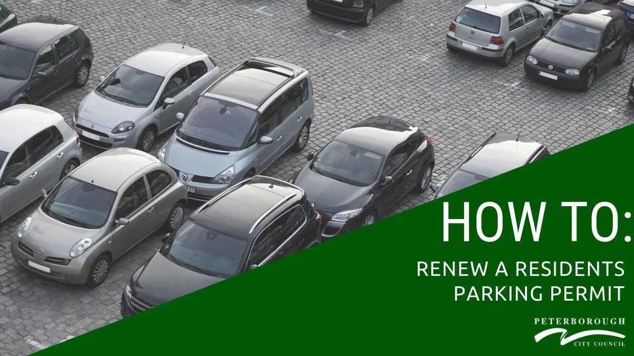 How To Renew A Residents Parking Permit