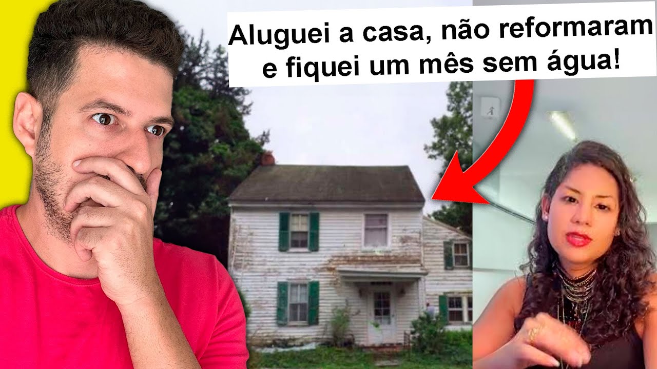 Aluguei uma casa e só passei perrengue -Histórias dos seguidores