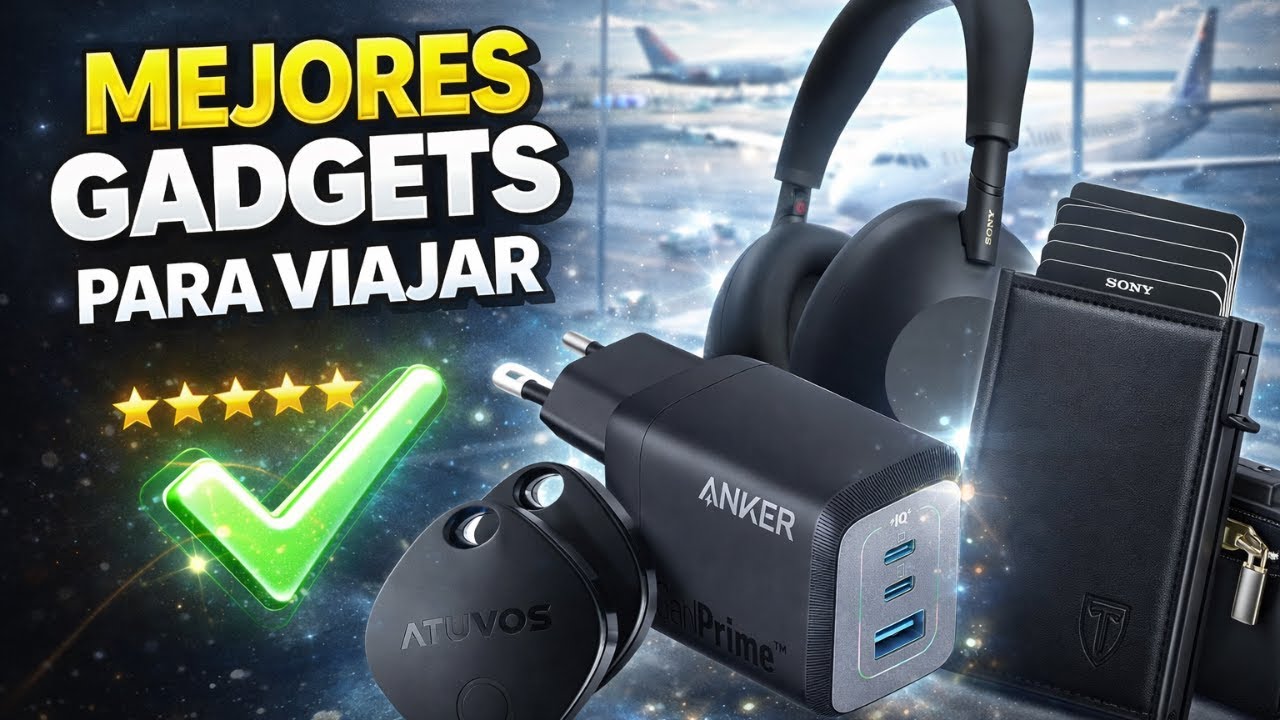 Nunca Viajes Sin Estos Gadgets ✅