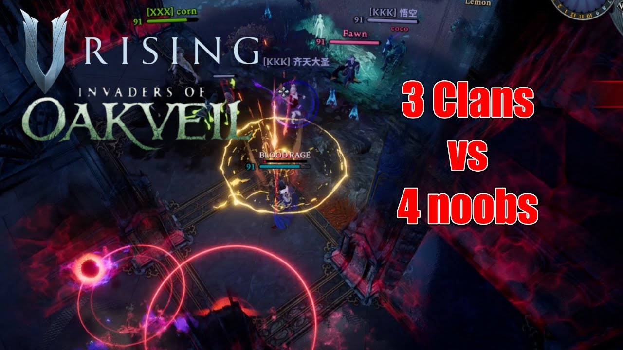 When numbers are against you | V Rising: Invaders of Oakveil | PvP highlights