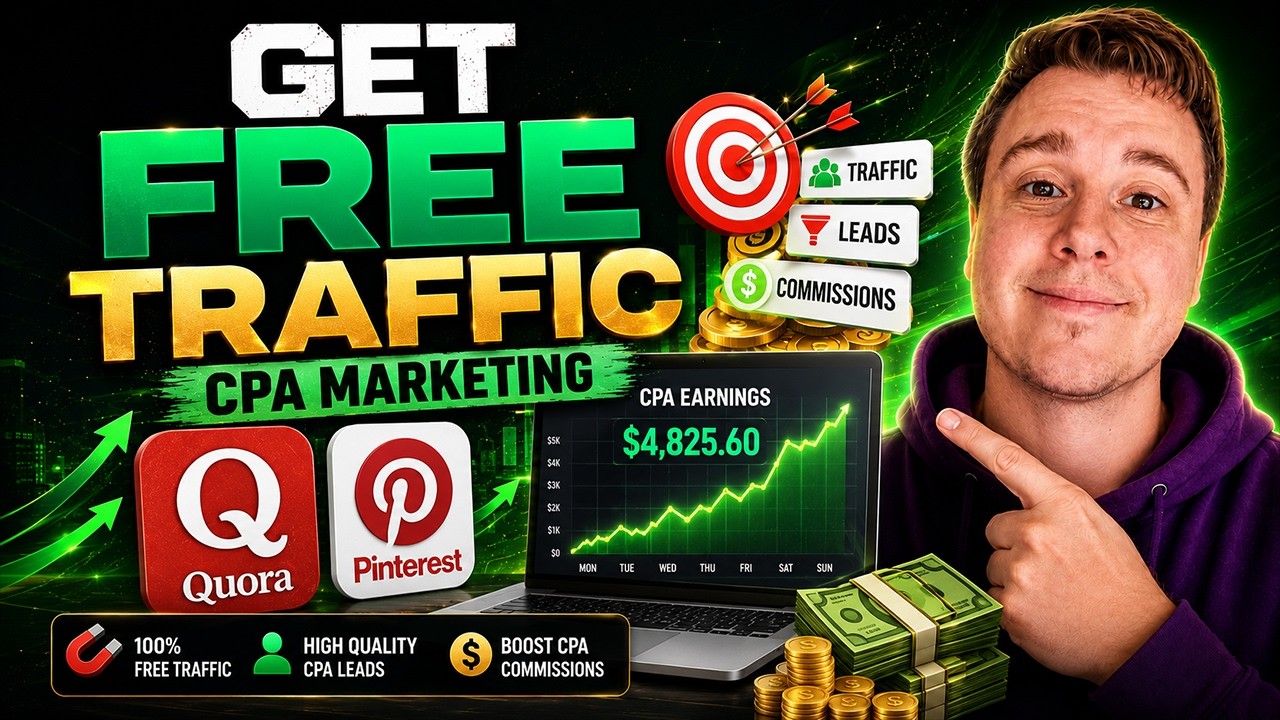 How To Get Free Traffic For CPA Marketing (Proven Method)