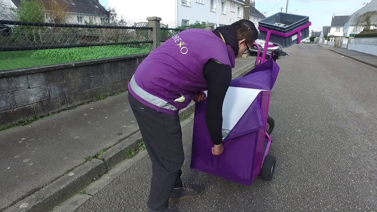 Dispositif Pro Happy Scoot Eco responsable pour la distribution de publicite en boite aux lettres