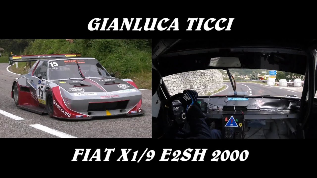 BERGMONSTER | GIANLUCA TICCI | FIAT X1/9 E2SH 2000 | FLAT OUT & MAXIMUM ATTACK | ON-BOARD