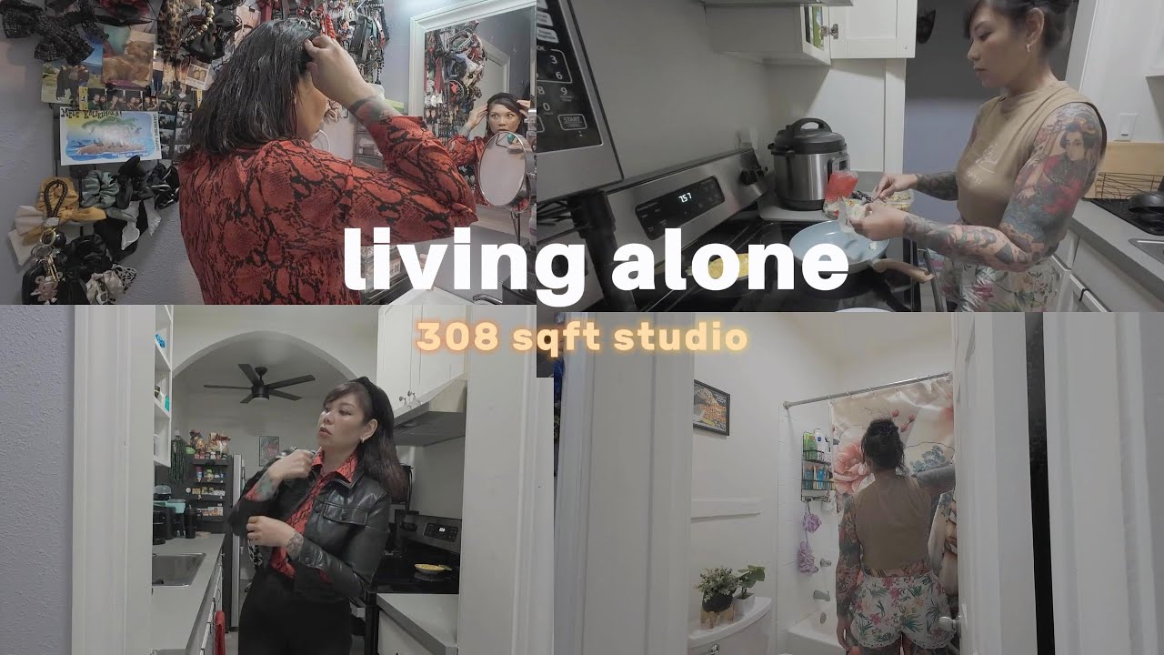 living alone at 48 | weekly routine| grocery shopping |