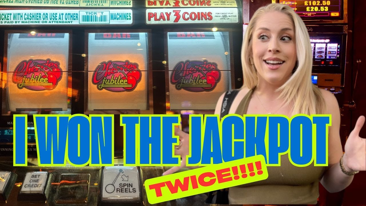 I Won the Jackpot on Cherries Jubilee-- TWICE!!