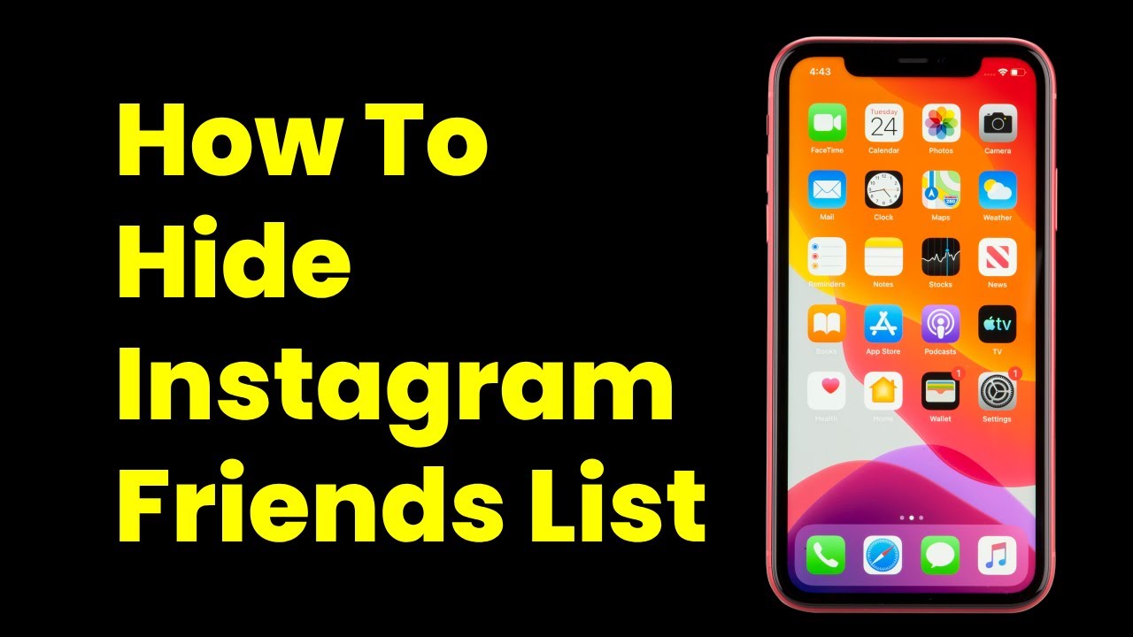 How To Hide Instagram Friends List | Control Who Sees Your Followers & Following (2025)