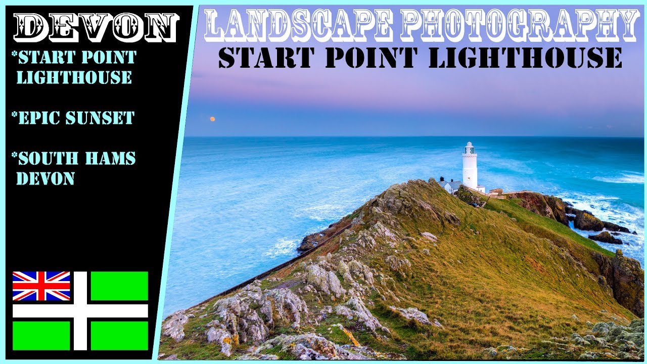 Start Point Lighthouse | Landscape Photography | Best Composition? Shooting the Bluehour Devon vlog