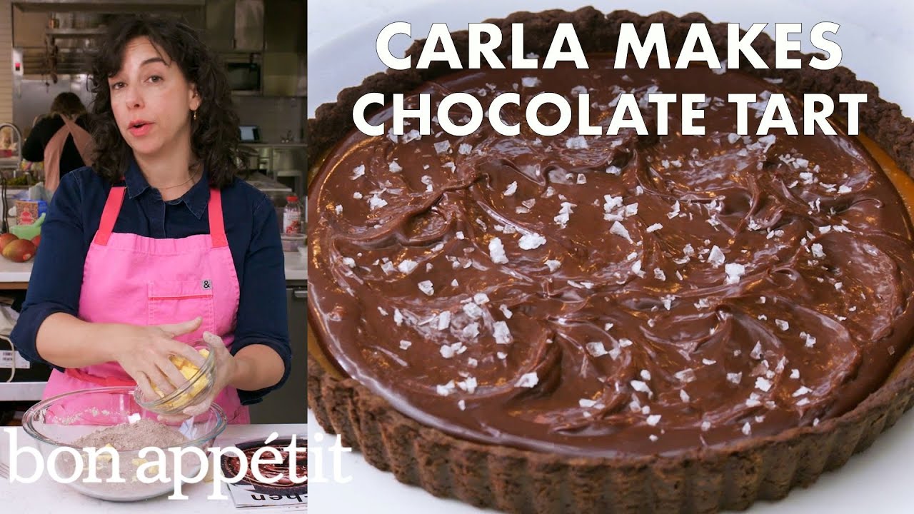 Carla Makes a Salted Caramel-Chocolate Tart | From the Test Kitchen | Bon Appétit