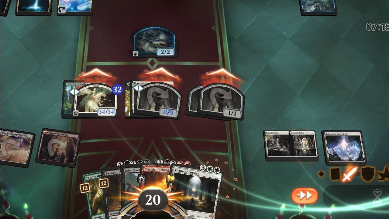 Ep818: CorrieaWUBRG Token deck vs blue/green deck. Gold ranked Historic MTGA