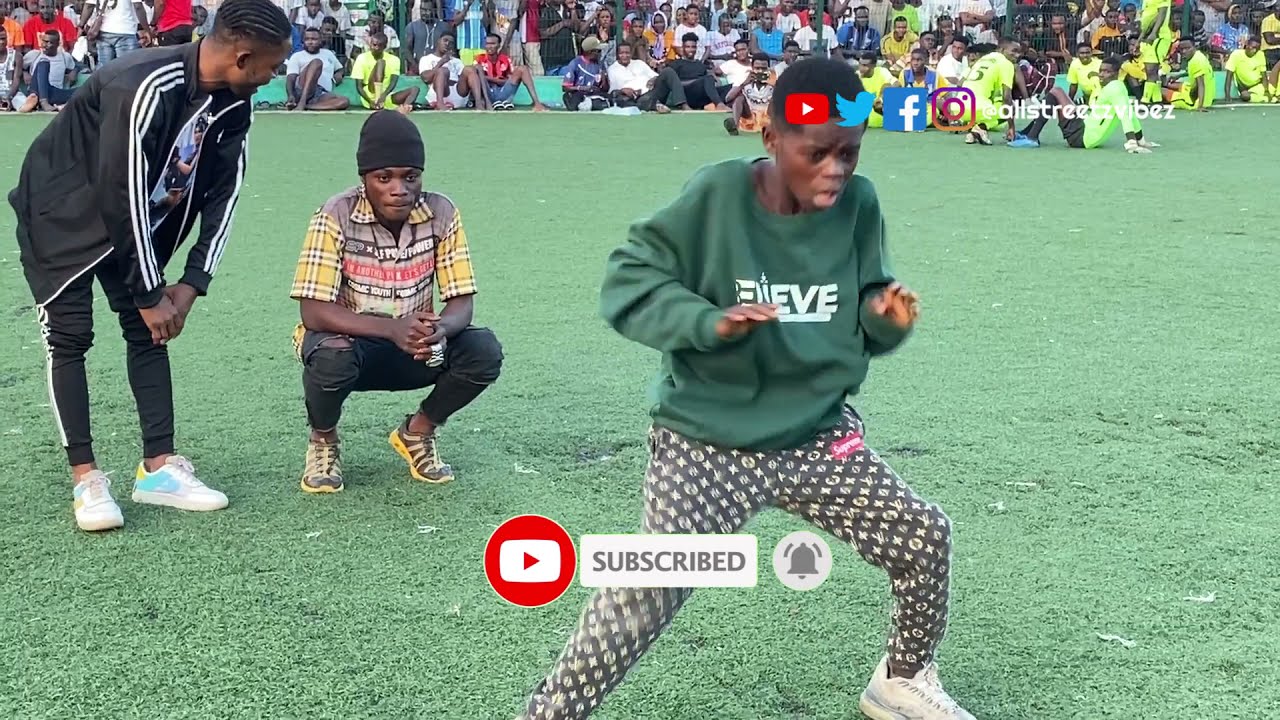 Broda 16, Maxi 360 & Team dance performance @ Bukom Park 🔥🔥🔥 - AllStreetzVibez 🔥🚀🌍